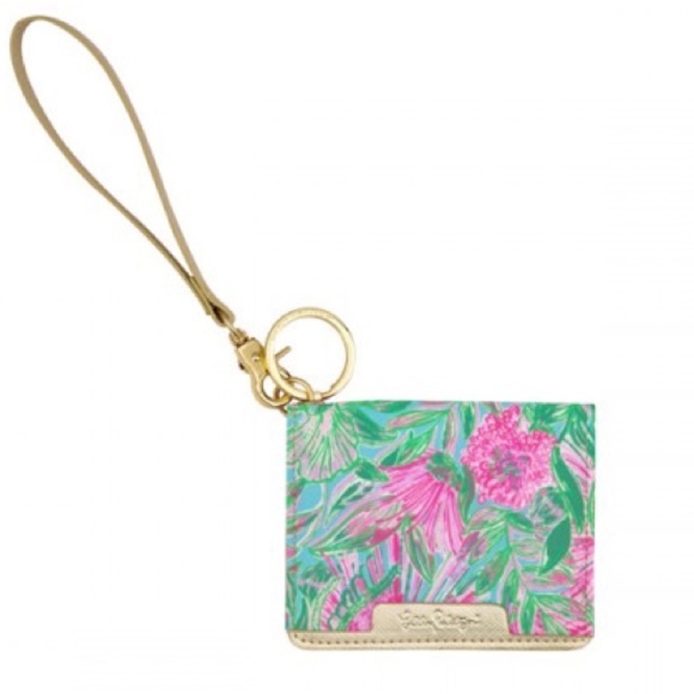 NWT Lilly Pulitzer snap card case - sold out style